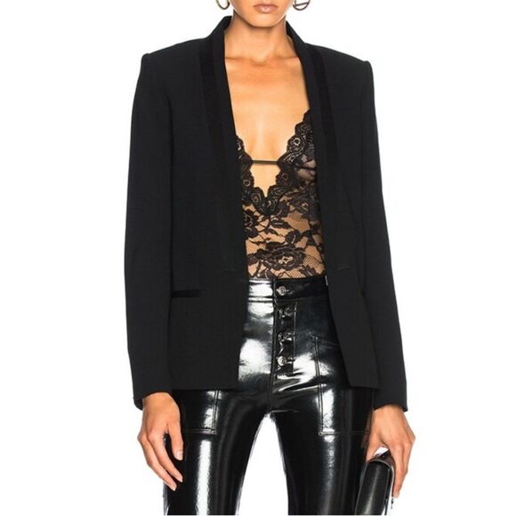 rag & bone • Black Tuxx blazer jacket - Picture 1 of 15